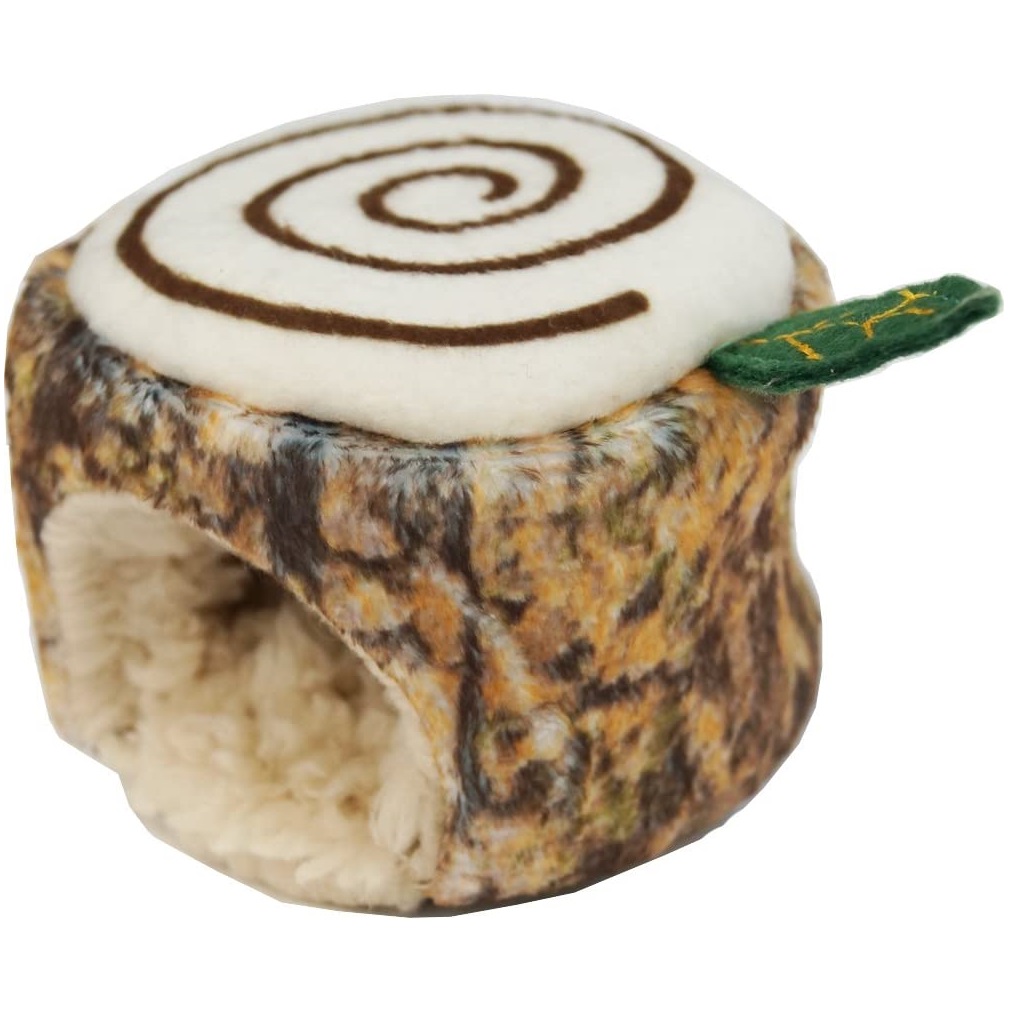 ミニアニマン ハムスターのふわふわ切り株ベッド