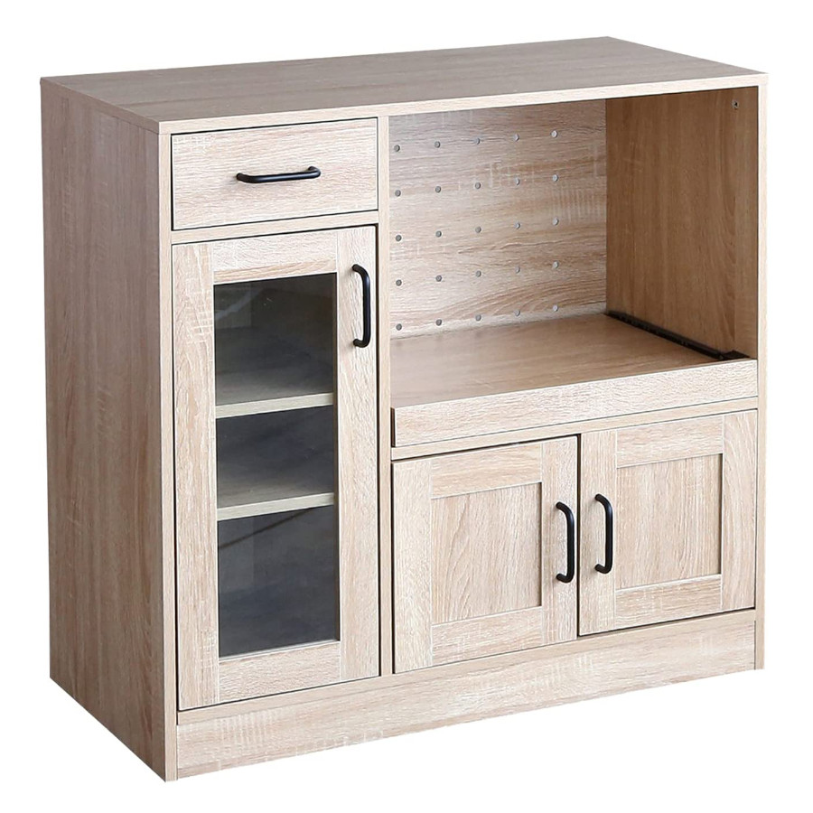 リコメン堂 PLUM キッチンキャビネット 幅90