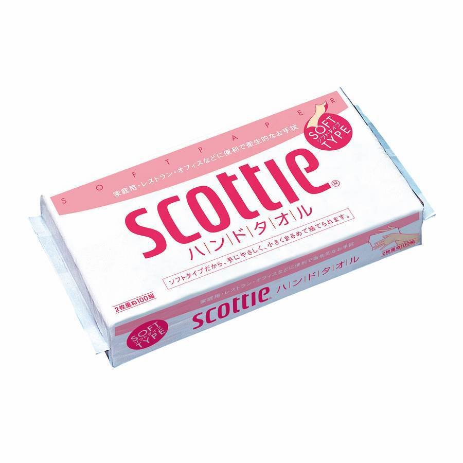 日本製紙クレシア スコッティ ハンドタオル