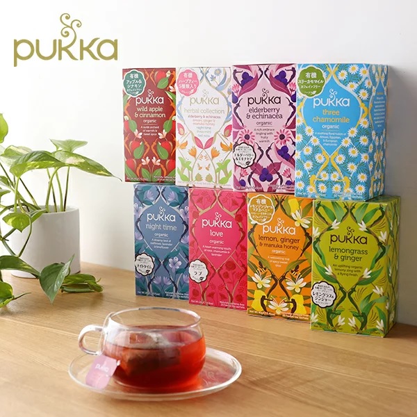 Pukka（パッカハーブス） 有機ハーブティー 15種