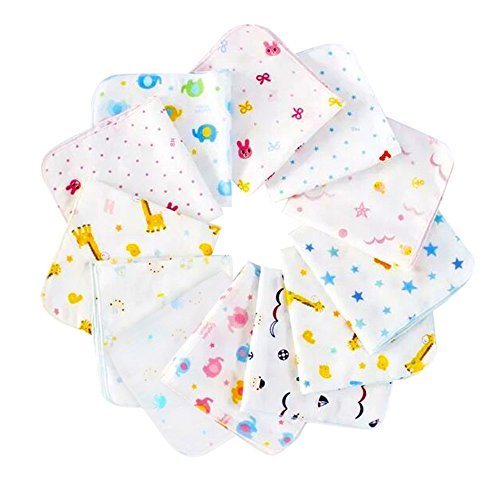 スリーマッシュルーム 2層ガーゼハンカチ