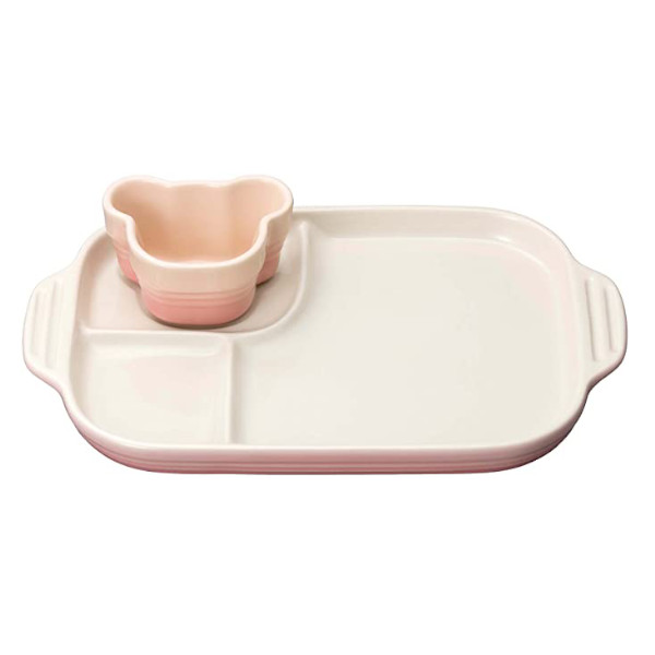 ル・クルーゼ ベビー・マルチプレート&ラムカン