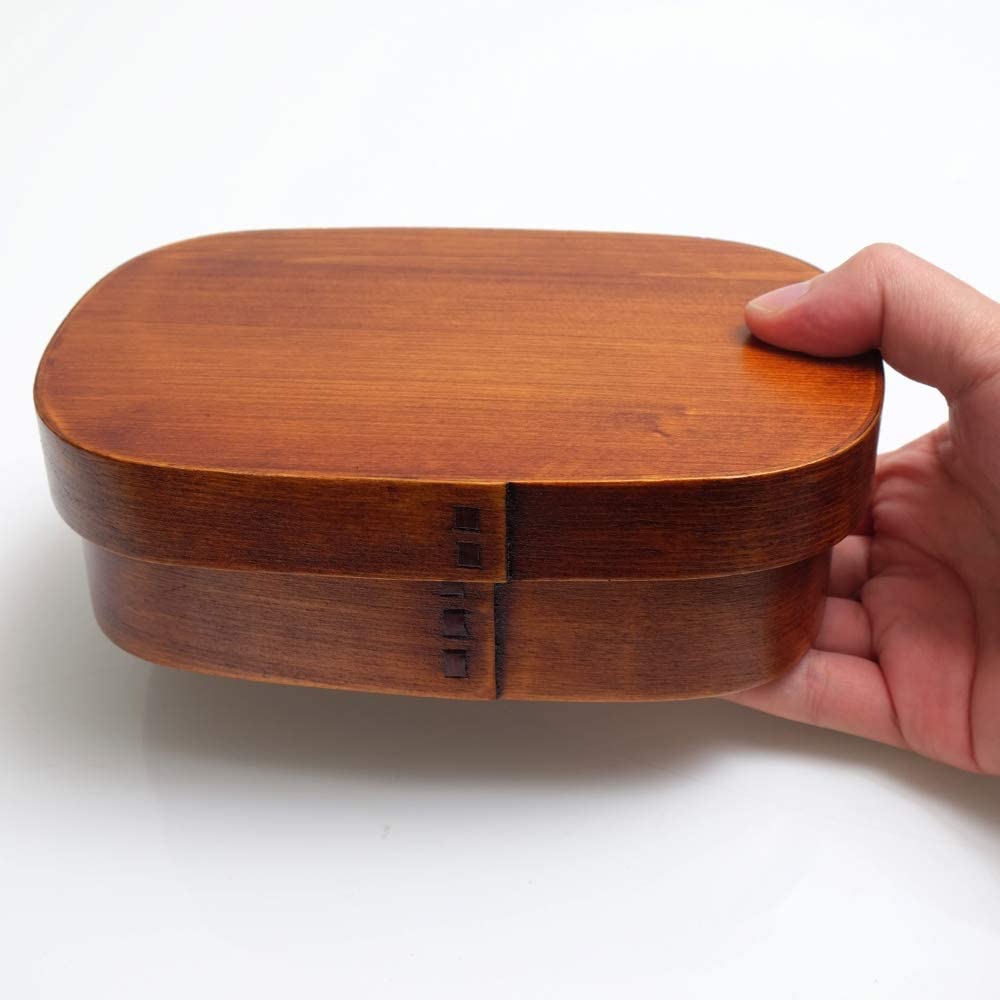 みよし漆器本舗 高背小判弁当箱 漆塗り