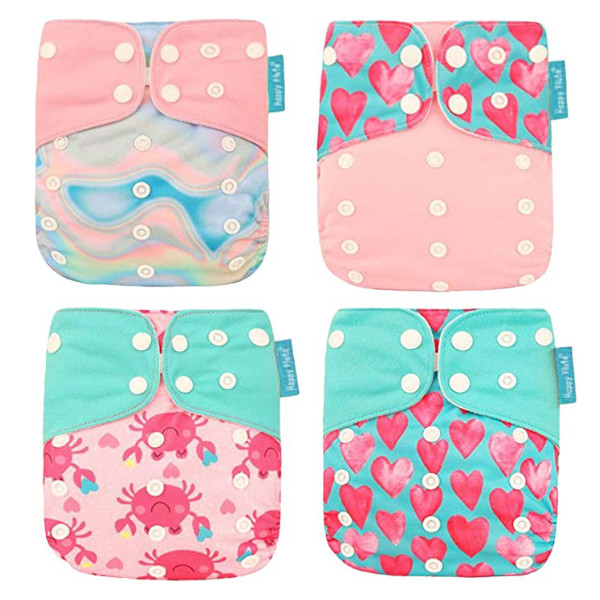 iikuru おむつカバー 4枚組