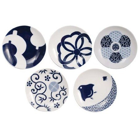 KIHARA（キハラ） KOMON 豆皿5枚揃 吉祥柄 MAME9771-75
