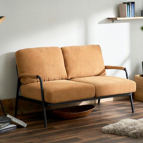 アイリスオーヤマ 2人掛けコーデュロイソファ SFCS-120