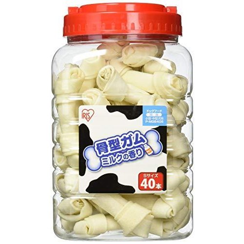 アイリスオーヤマ 骨型ガムミルク味S P-MGB40S