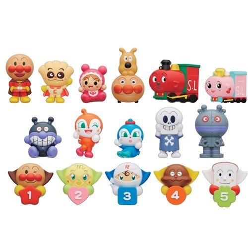 BANDAI アンパンマン わいわいたのしい！いろいろピッタン知育セット