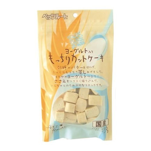 Petz Route（ペッツルート） 素材メモ ヨーグルト入り もっちりカットケーキ 50g
