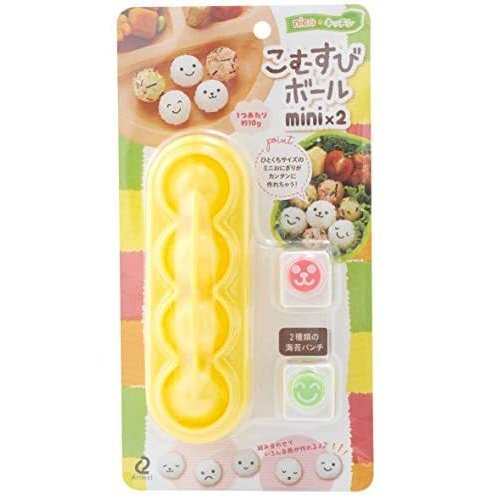 アーネスト 「キャラ弁」「グッズ」 こむすびボール ミニ 海苔パンチ付き