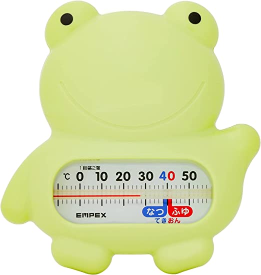 EMPEX（エンペックス）　うきうきトリオ　[浮型湯温計]　カエル　TG-5146