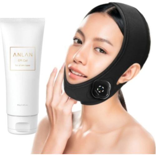 ANLAN 【花型】美顔器 ems 小顔ベルト ALMZ07-1