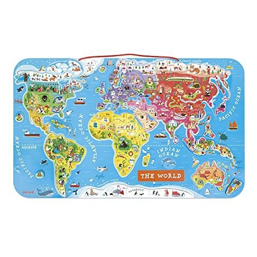 Janod（ジャノー） パズルワールドマップ