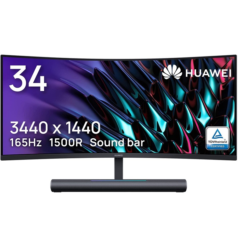 HUAWEI（ファーウェイ） mateview gt ウルトラワイド曲面ゲーミングモニター 34インチ 558409869