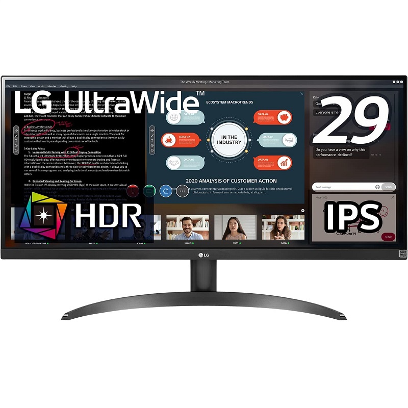 LG ウルトラワイドモニター 29WP500-B