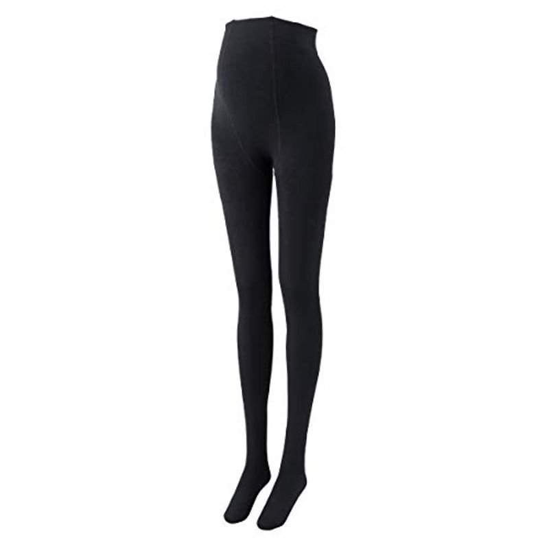 犬印本舗 マタニティ あったか裏起毛タイツ 160デニール ブラック PS6531