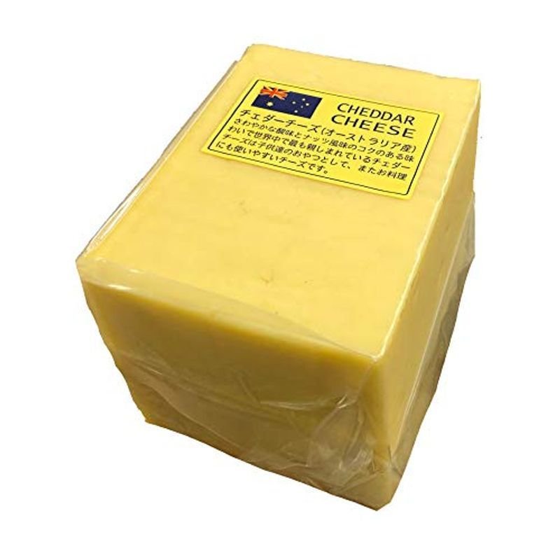 三祐 オーストラリア産 ホワイトチェダーチーズ 1kgカット