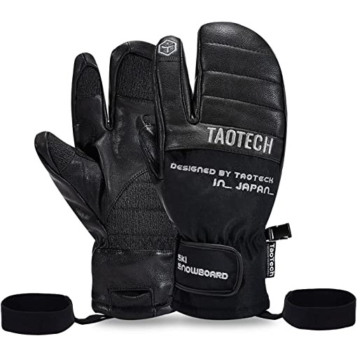 TaoTech スノーボード スキー グローブ 3本指グラブ
