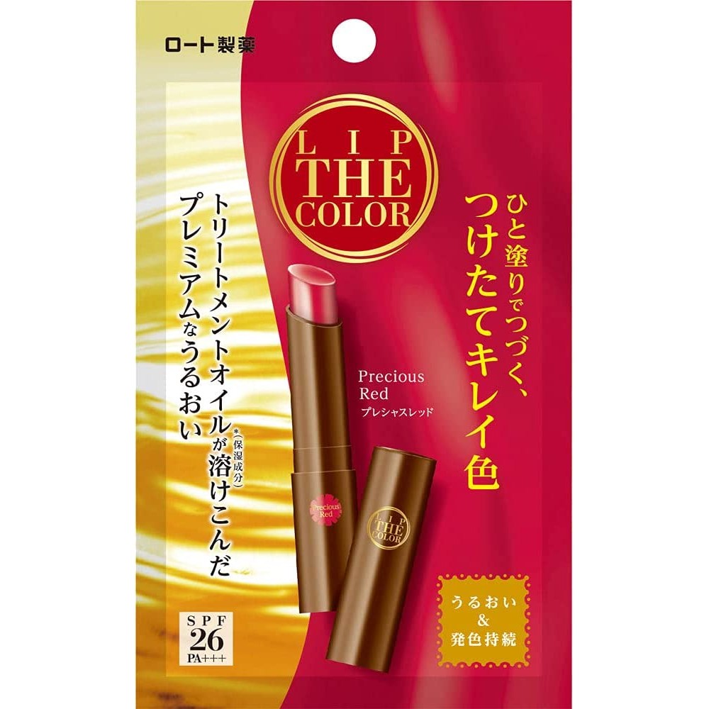 ロート製薬 リップザカラー リップティン プレシャスレッド