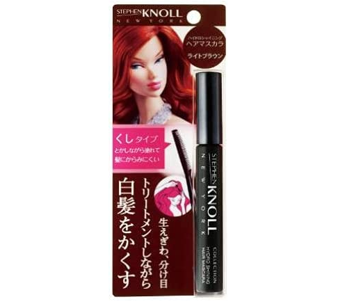 KOSE（コーセー） スティーブンノル コレクション ハイドロシャイニング ヘアマスカラ 003ライトブラウン