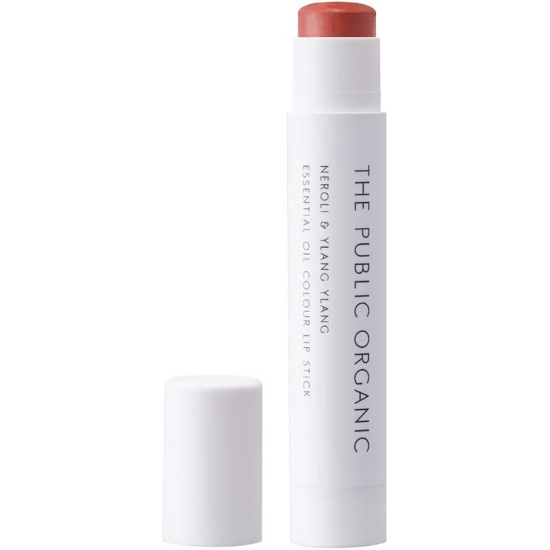 ザ パブリック オーガニック 精油 カラーリップ 3.5g (グレースフルピンク)