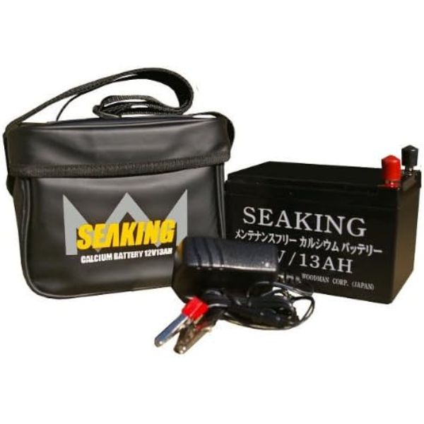 ウッドマン（WOODMAN） シーキング 電動リール用バッテリー 12V 12Ah