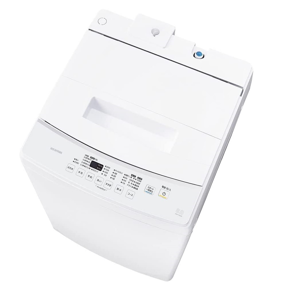 IRIS OHYAMA（アイリスオーヤマ） 全自動洗濯機 8kg IAW-T804E