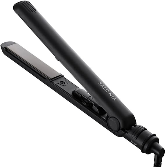 SALONIA（サロニア）ミニ ストレート ヘアアイロン SL-010SB