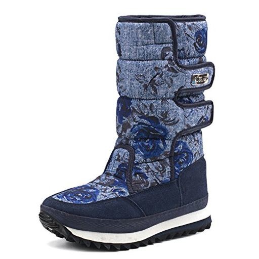 5位 AUSLAND（オスランド）ダウン レディースブーツ スノーブーツ（24.5cm, ブルー）