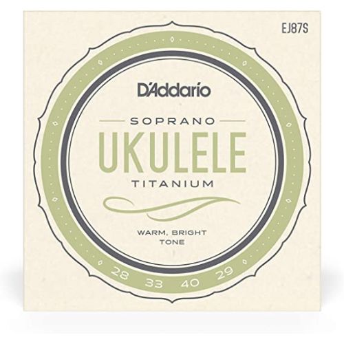 D’Addario（ダダリオ） チタニウム ソプラノ EJ87S