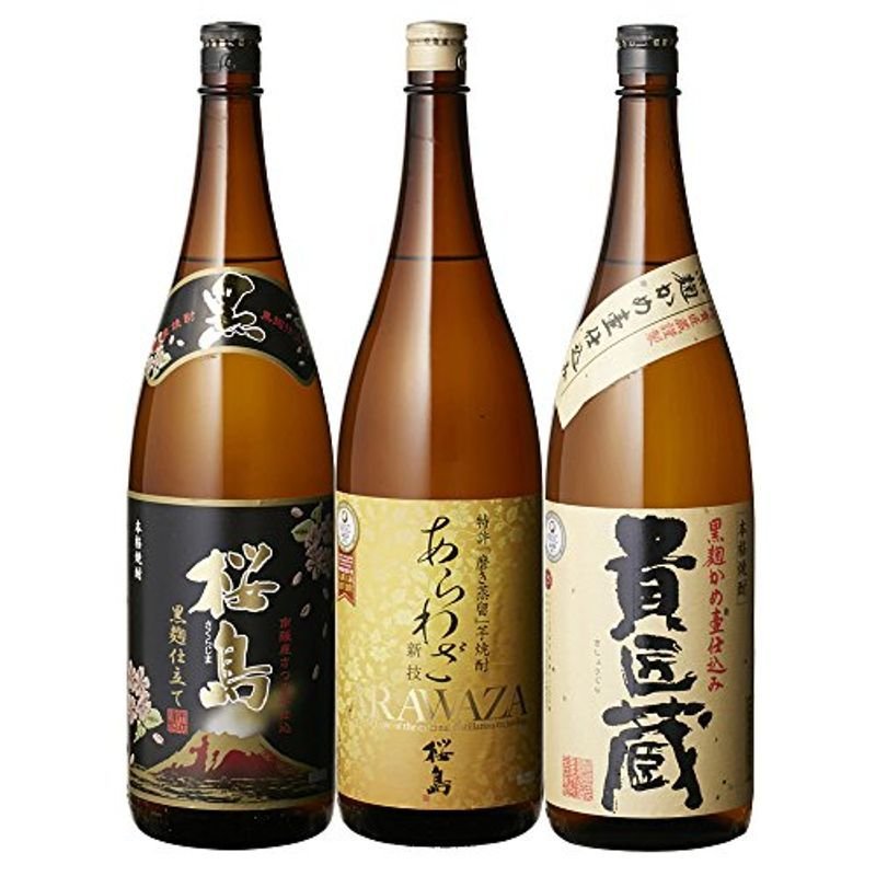 本坊酒造 芋焼酎 1800ml 3本セット