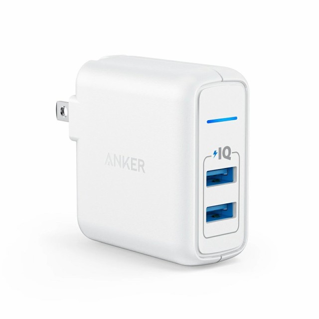 Anker（アンカー） PowerPort 2 Elite (USB 急速充電器 24W 2ポート)