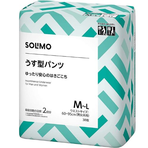 SOLIMO うす型パンツ