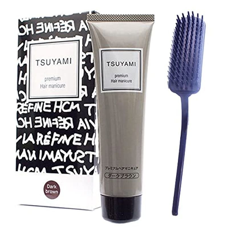 レフィーネ TSUYAMI プレミアム 白髪染め ヘアマニキュア 90g