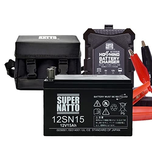 南進貿易 スーパーナット（SUPER NATTO） 電動リール用バッテリー ST1215