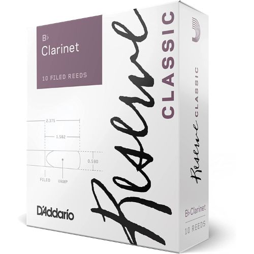 D’Addario WoodWinds（ダダリオ） リード B♭クラリネット用 RESERVE CLASSIC DCT1020 硬さ3.0