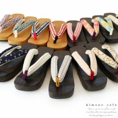 kimono cafe （キモノカフェ） ピドヒール姉妹品 下駄