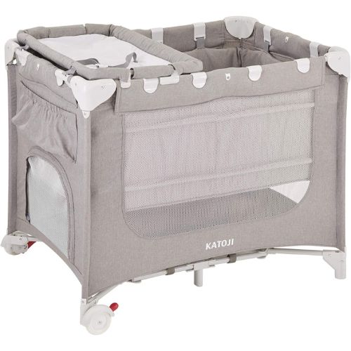 KATOJI（カトージ） ポータブルベビーベッド おむつ替えテーブル付 63025
