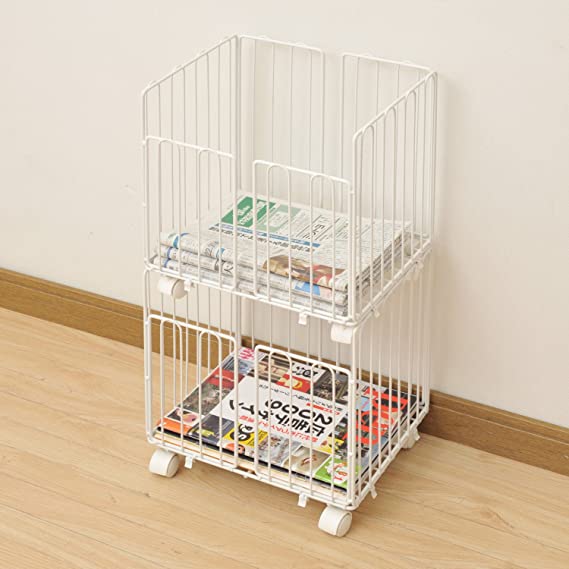 山善（YAMAZEN） 新聞ストッカー2段