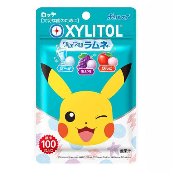 ロッテ（LOTTE) キシリトールラムネ ポケモン 32g×10個