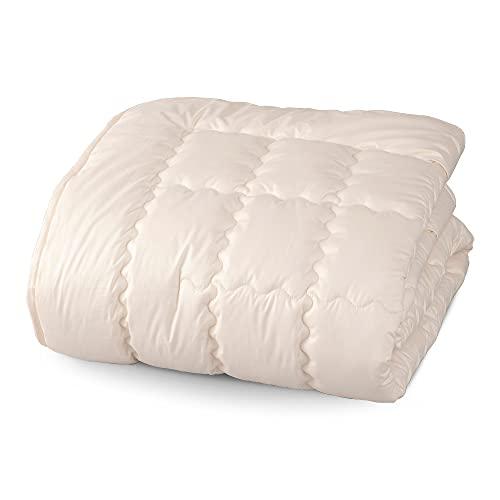 丸三綿業 03BASIC 洗えるベッドパッド ウール100％