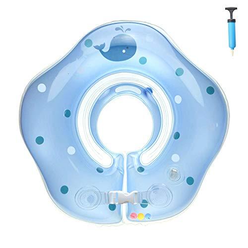 YXTC ベビーうきわ ベビーフロート ブルー