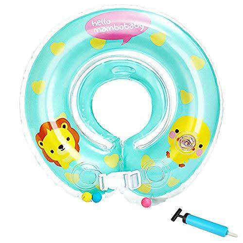 Mambobaby うきわ首リング 首浮き輪 調節ベルト付き