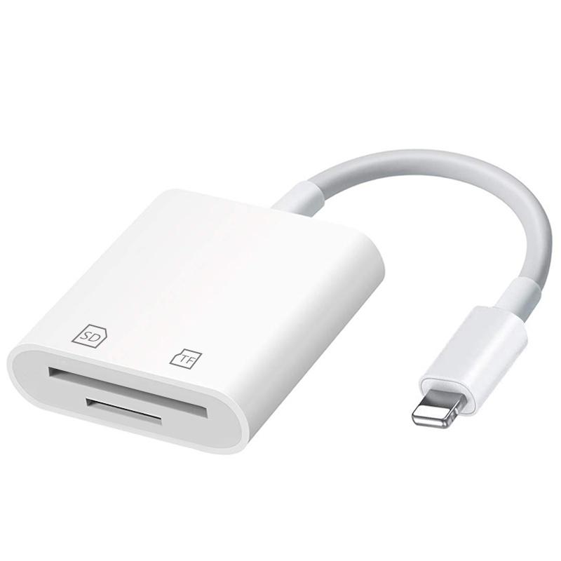 BBICE 2in1 iPhone マイクロ SDカードリーダー